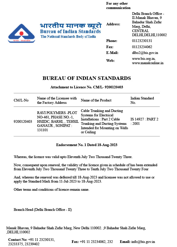 ISI License